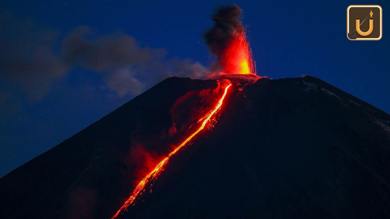 Usthadian Academy / Klyuchevskaya Sopka Volcano Eruption in Kamchatka, Russia | 09 nov 2023 Usthadian Academy / Klyuchevskaya Sopka Volcano Eruption in Kamchatka, Russia